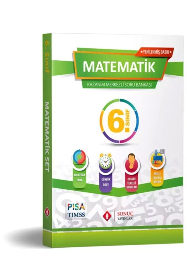 Sonuç 6.sınıf Matematik Modüler Set 2021-2022 Ortaokul Pbl24653