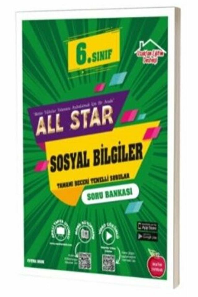 6. Sınıf Sosyal Bilgiler All Star Soru Bankası / Kolektif / Newton Yayınları / 9786057727947