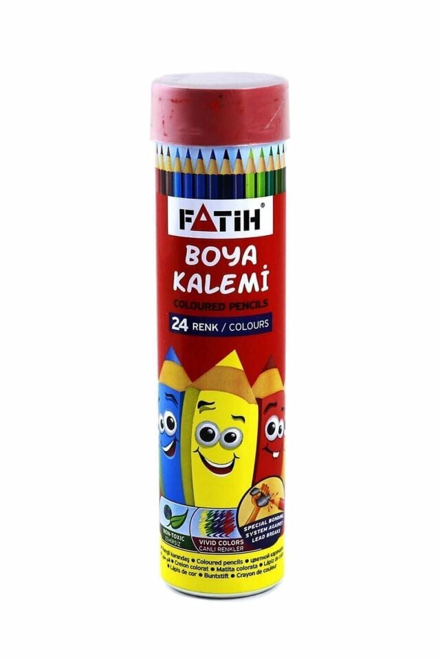 Kuru Boya Metal Tüp Tam Boy 24 Lü