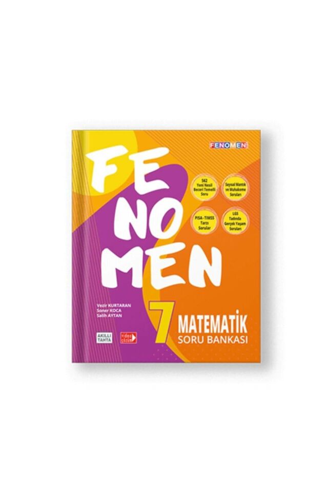 7. Sınıf Matematik Soru Bankası (B) - Fenomen Okul Yayınları