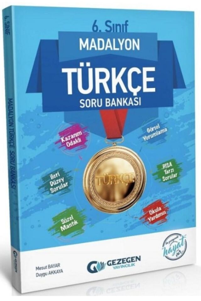 6.sınıf Madalyon Türkçe Soru Bankası