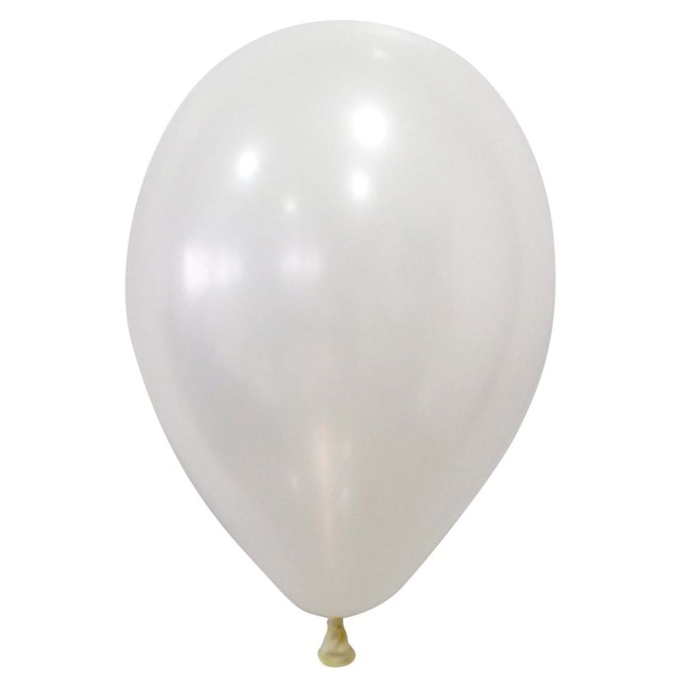 Nedi Balon Metalik Gümüş