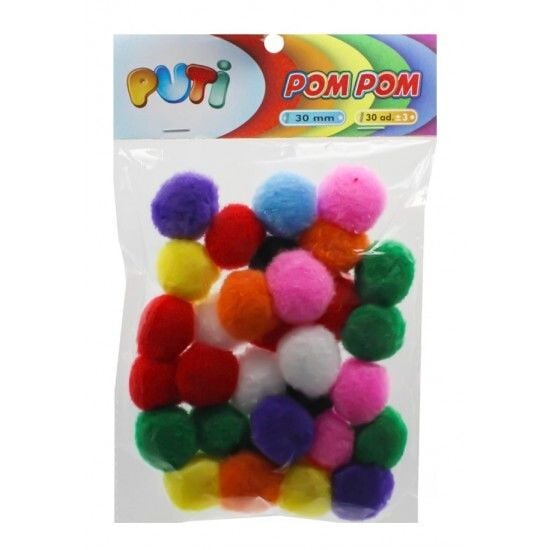 PUTİ POM PON 30 MM