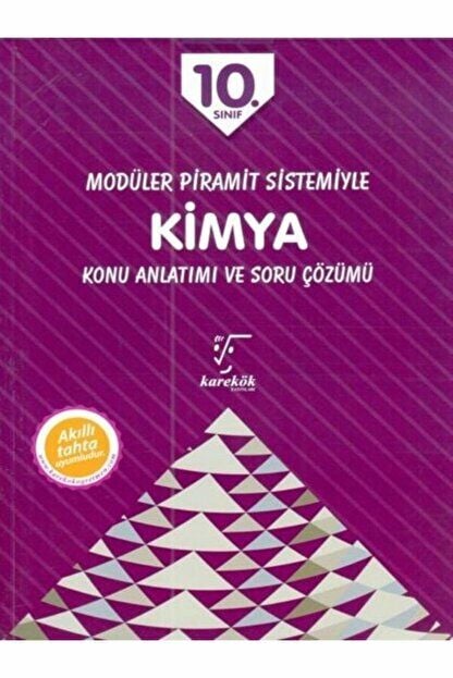 2018 10. Sınıf Kimya Konu Anlatımı Ve Soru Çözümü