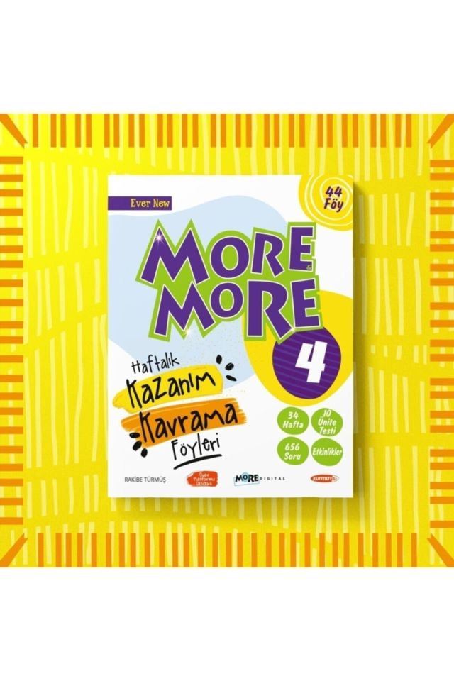 More & More 4.sınıf Englısh Kazanım Kavrama Föyleri (44 Föy)
