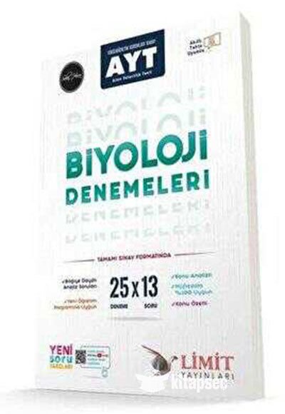 LİMİT AYT 25' Lİ BİYOLOJİ DENEMELERİ