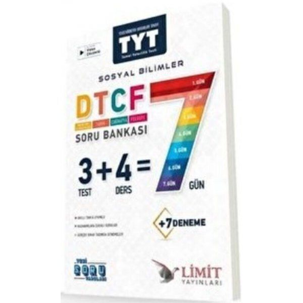 LİMİT TYT DTCF 7 GÜN SOSYAL BİLİMLER SORU BANKASI