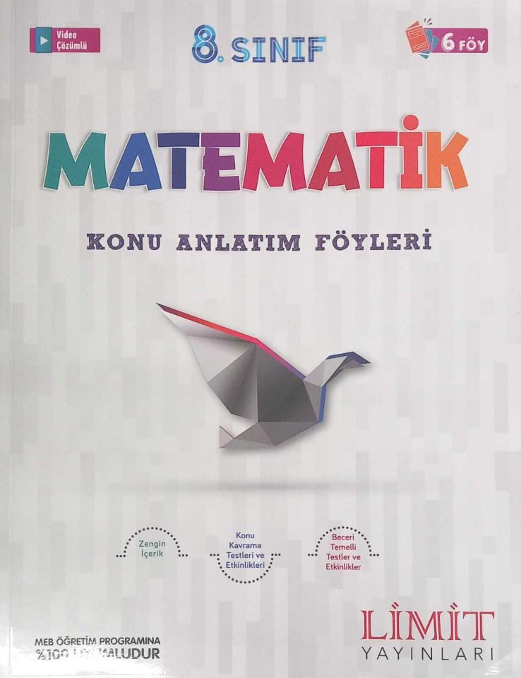 LİMİT 8 SINIF MATEMATİK K.A.FÖYLERİ