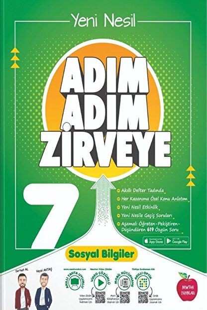 7. Sınıf Adım Adım Sosyal Bilgiler Soru Bankası / Serhat Al / Newton Yayınları / 9786057336613