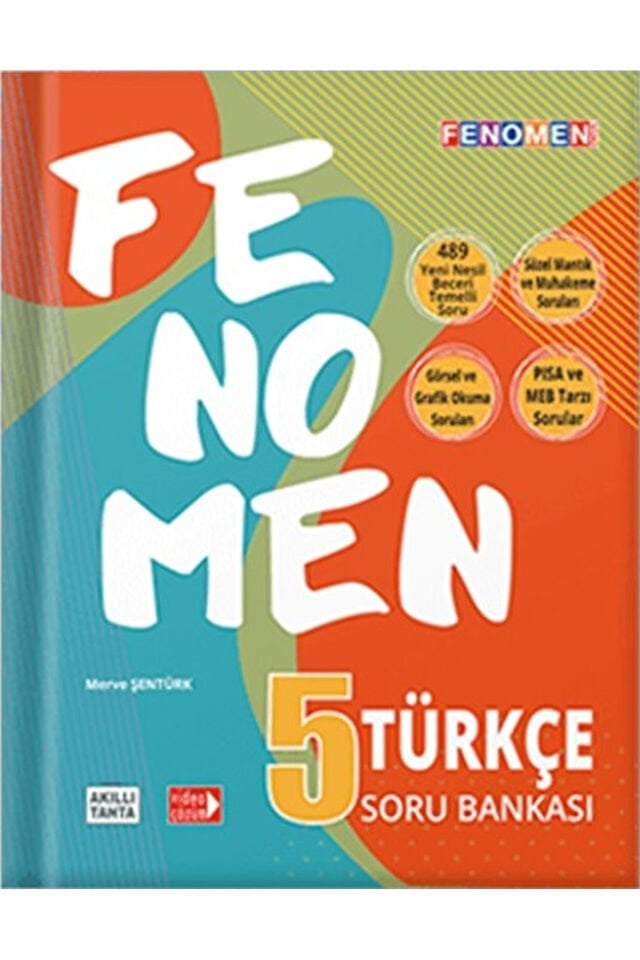 5. Sınıf Fenomen Türkçe Soru Bankası / Merve Şentürk / Fenomen Kitap / 9786057790903