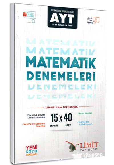 LİMİT AYT 15 Lİ MATEMATİK DENEMELERİ