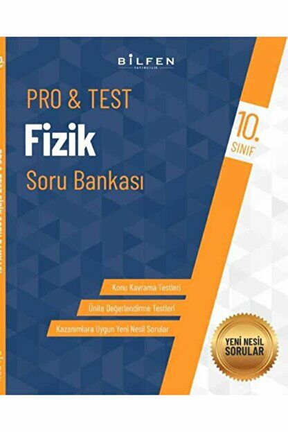 10. Sınıf Pro Test Fizik Soru Bankası / Kolektif / Bilfen Yayıncılık / 9786257857741