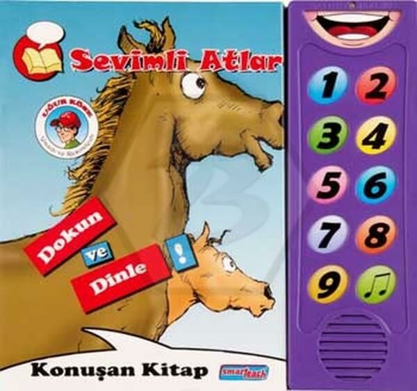 Smarteach  Uğur Köse Sesli Çocuk Kitapları Sevimli Atlar