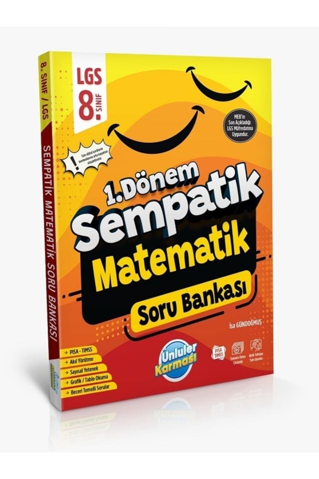 8. Sınıf Lgs Sempatik Matematik Soru Bankası 1. Dönem