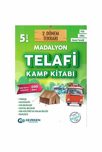5.Sınıf 2.dönem Tekrarı Madalyon Telafi Kamp Kitabı