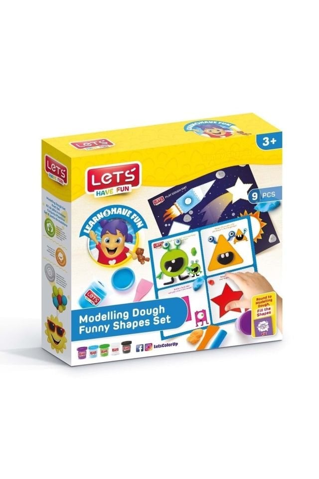 L9010 Oyun Hamuru Eğlenceli Şekiller Matı
