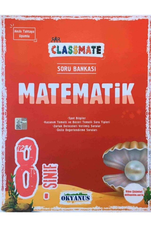 Lgs 8. Sınıf Classmate Matematik Soru Bankası Okyanus Yayıncılık