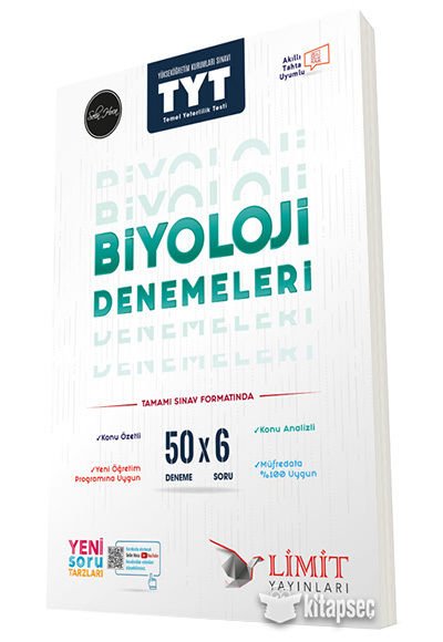 LİMİT TYT 50 Lİ BİYOLOJİ DENEMELERİ