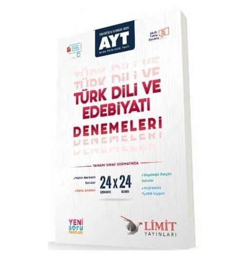 LİMİT AYT 24' LÜ TÜRK DİLİ VE EDEBİYATI DENEMELERİ