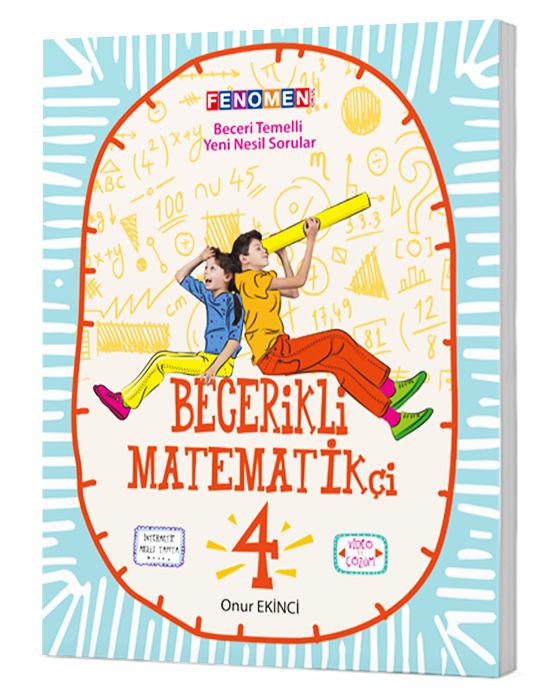 4. Sınıf Becerikli Matematikçi Fenomen Çocuk / Onur Ekinci / Fenomen Kitap / 9786257174947