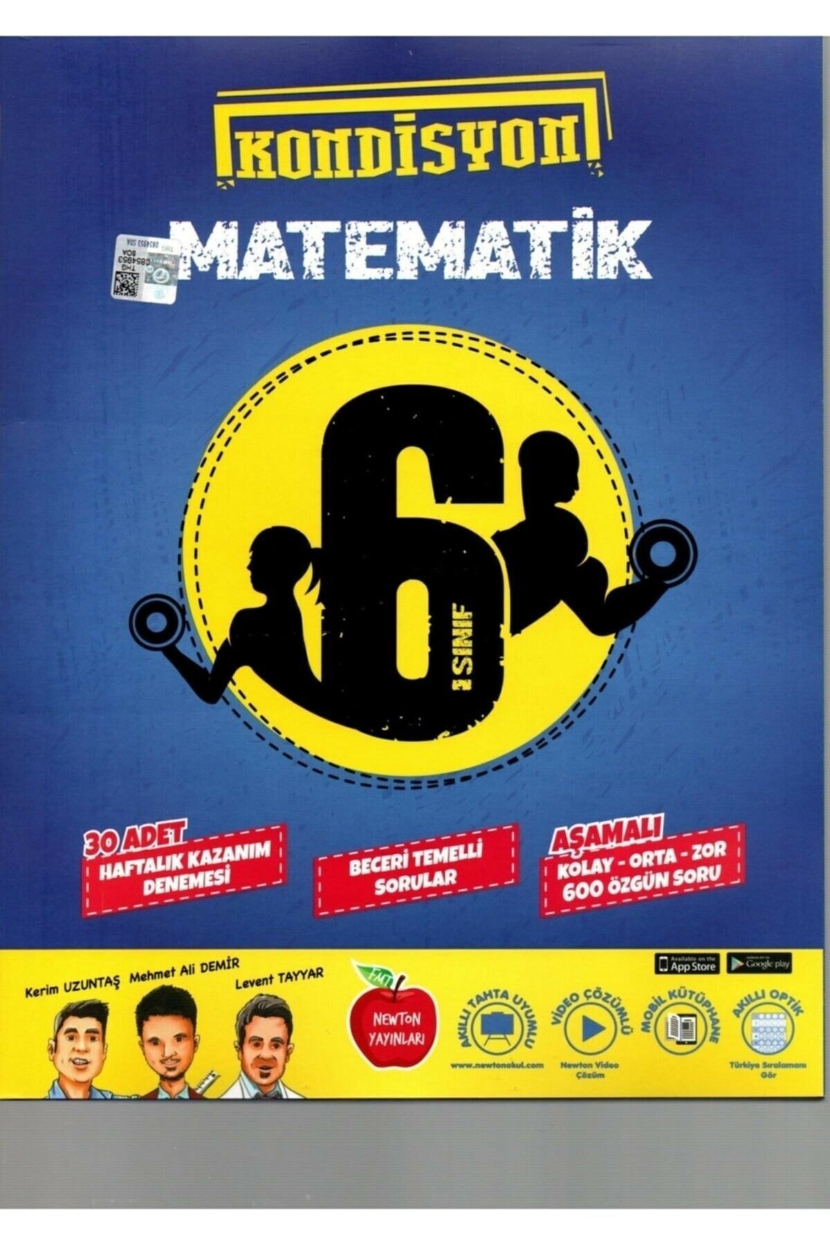 Newton 6. Sınıf Matematik Kondisyon 30 Deneme 2023