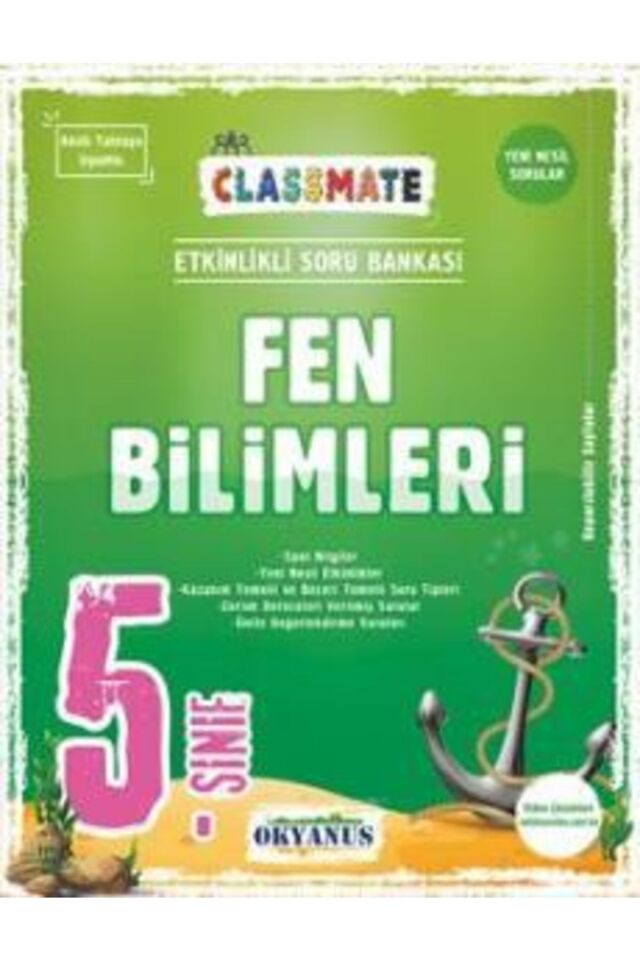 5. Sınıf Classmate Fen Bilimleri Soru Bankası 2023