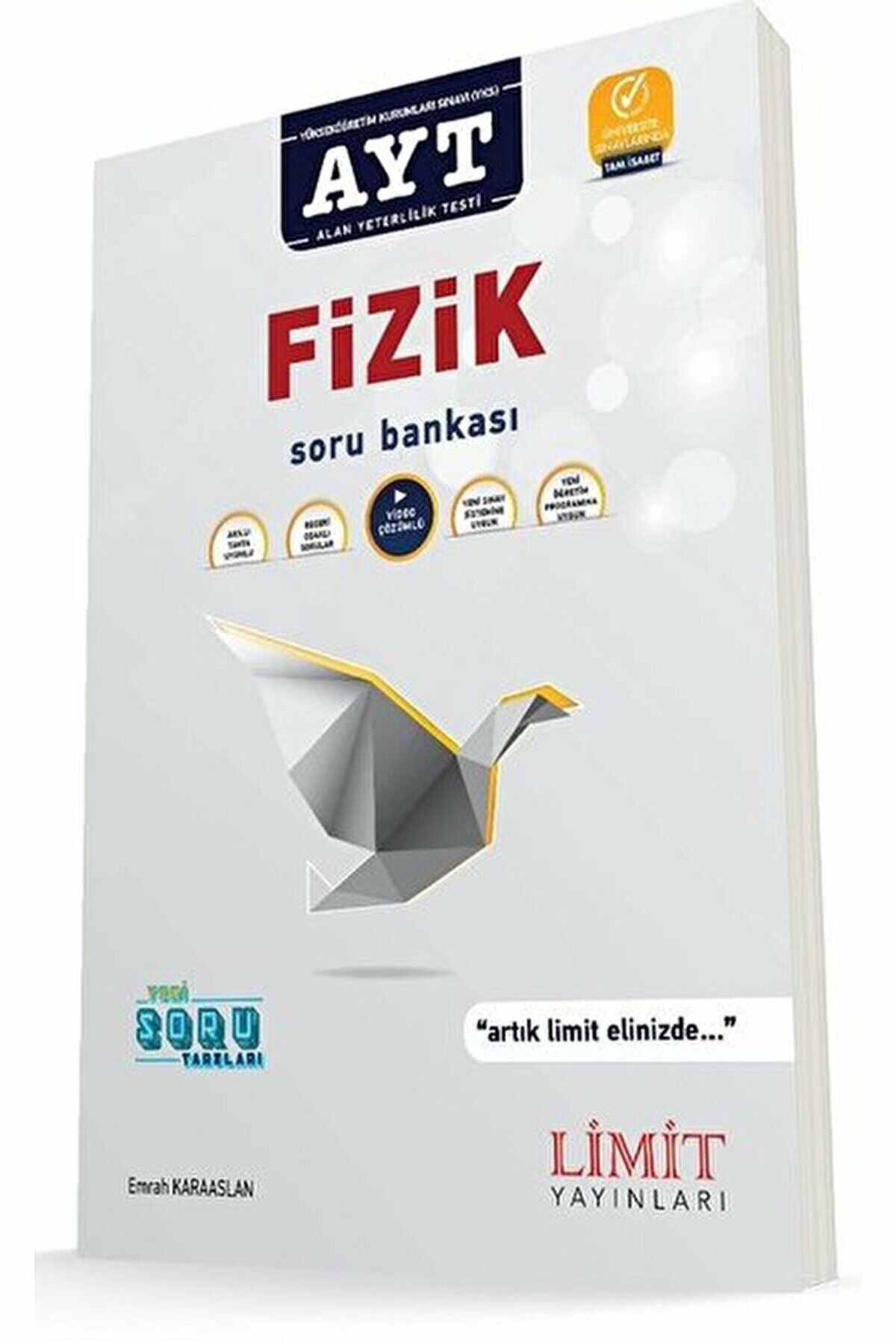 AYT Fizik Soru Bankası / Veysel Emrah Karaaslan / Limit Yayınları / 9786052755341