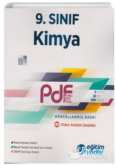 Eğitim Vadisi 9 Sınıf Kimya Planlı Ders Föyü PDF 2023