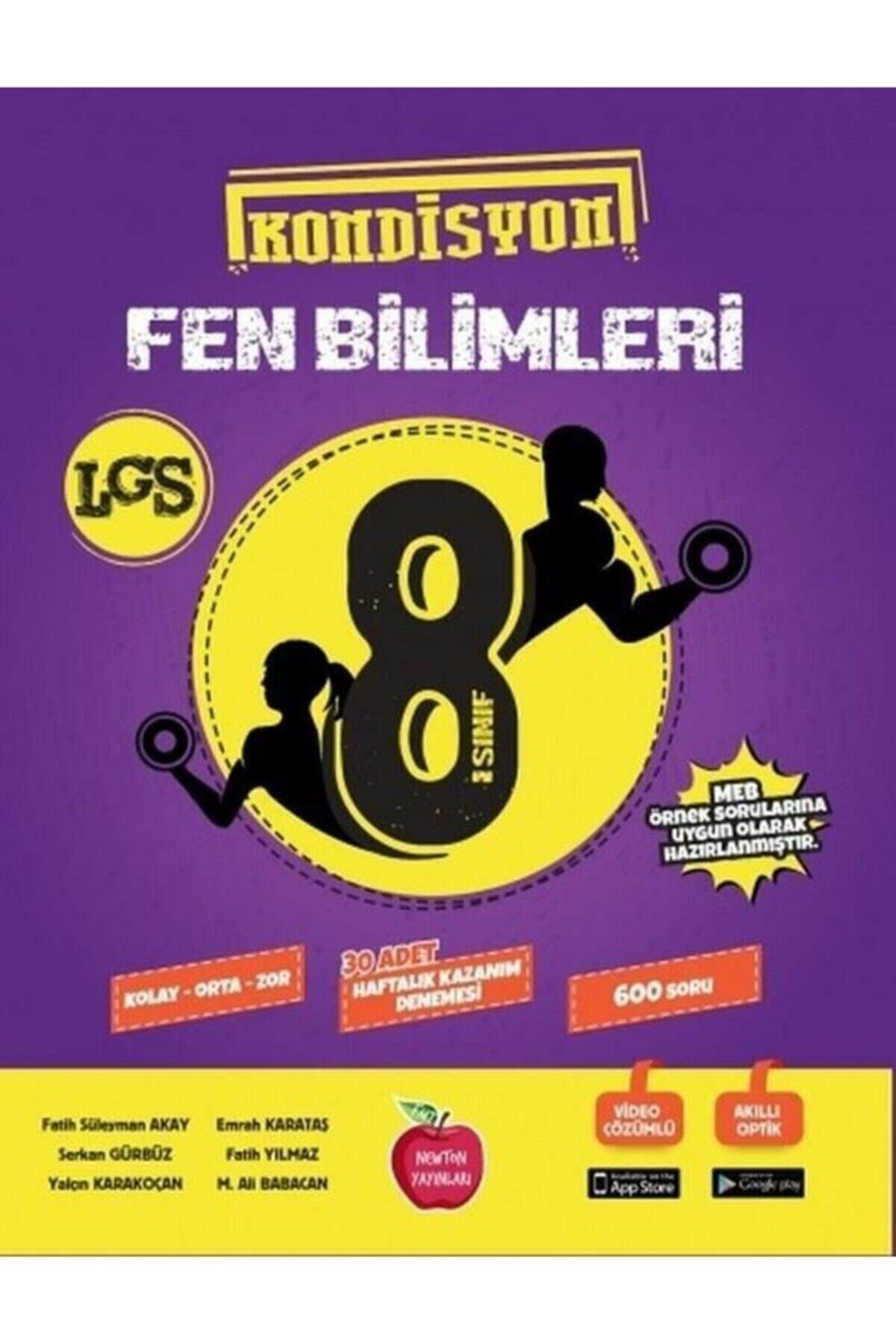 Newton 8.sınıf Kondisyon Fen Bilimleri Deneme