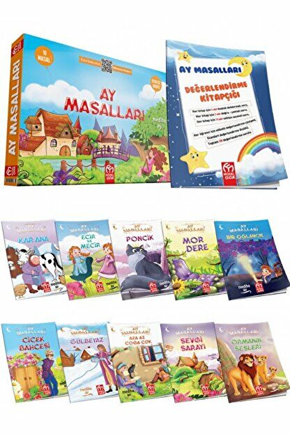 Ay Masalları Hikaye Serisi (10 Kitap) / Kolektif / Model Eğitim Yayıncılık / 9786257509091