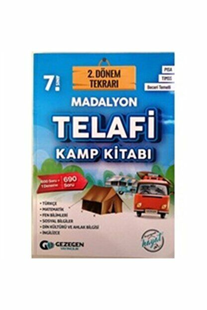 Gezegen Yayınları 7. Sınıf 2.dönem Tekrarı Madalyon Telafi Kamp Kitabı