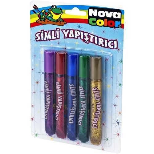 NOVA COLOR SİMLİ YAPIŞTIRICI 5 RENK NC332