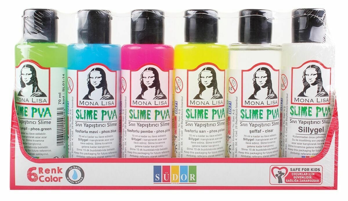 Südor Monalisa Slime Set 6*70ml