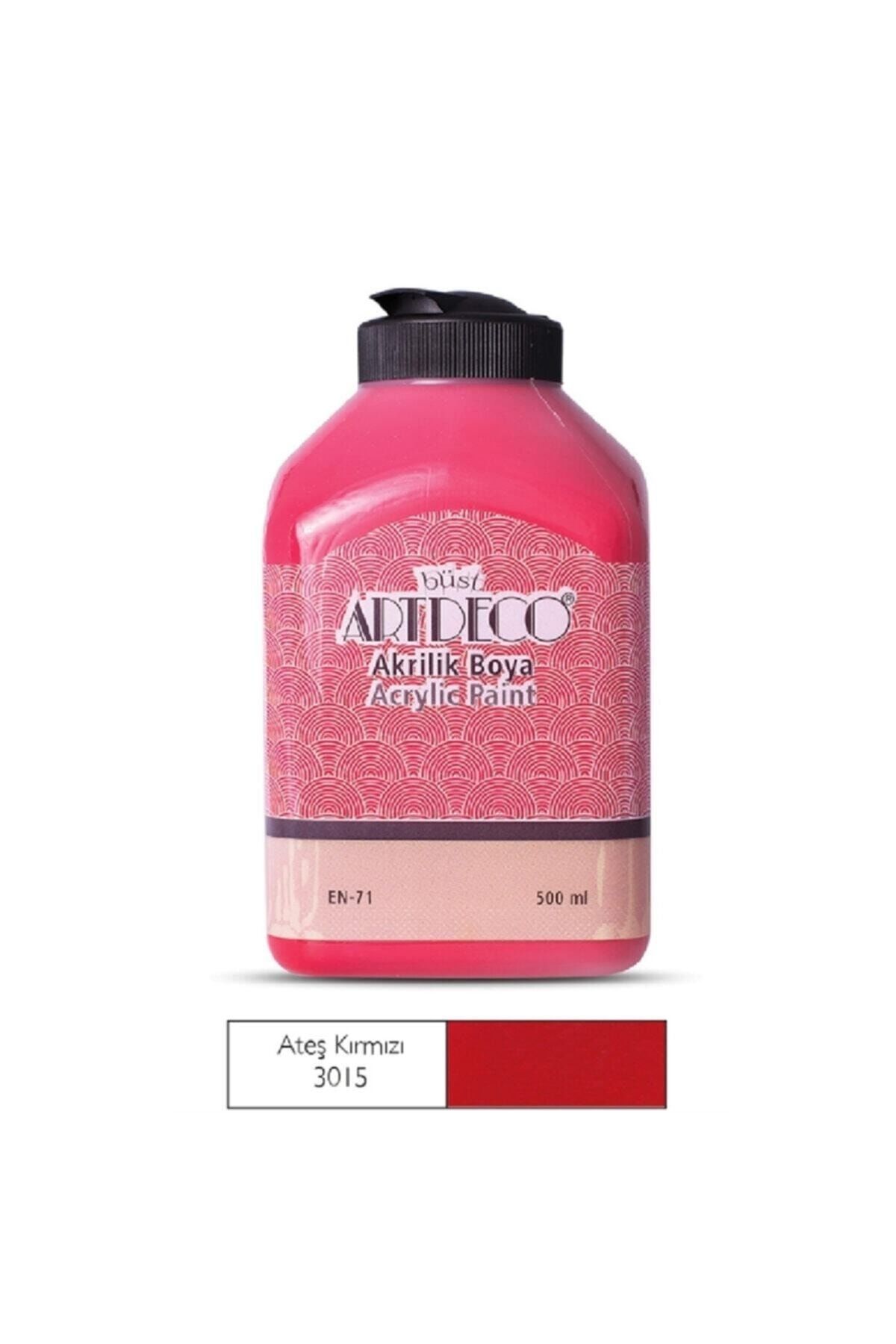Akrilik Ahşap Boyası 500 ml 3015 Ateş Kırmızı