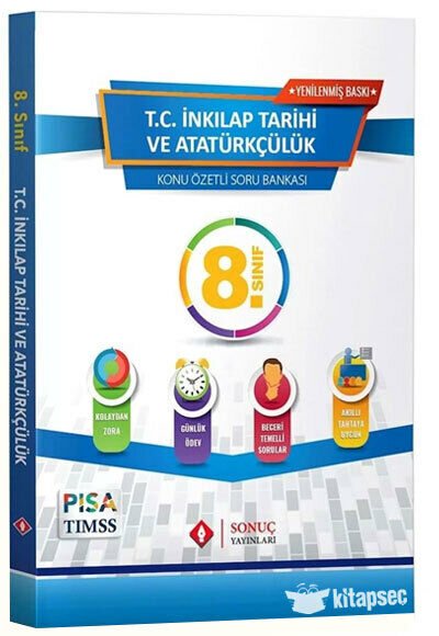 Sonuç 8 Sınıf TC İnkılap Tarihi ve Atatürkçülük Konu Özetli Soru Bankası