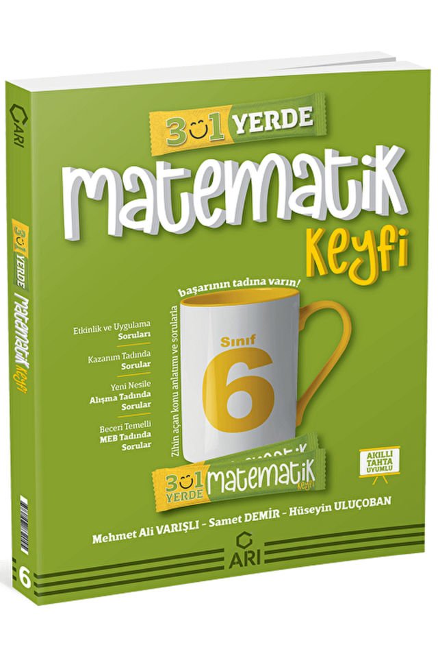 6. Sınıf 3'ü 1 Yerde Matematik Keyfi Soru Bankası / Arı Yayıncılık / 9786257832045