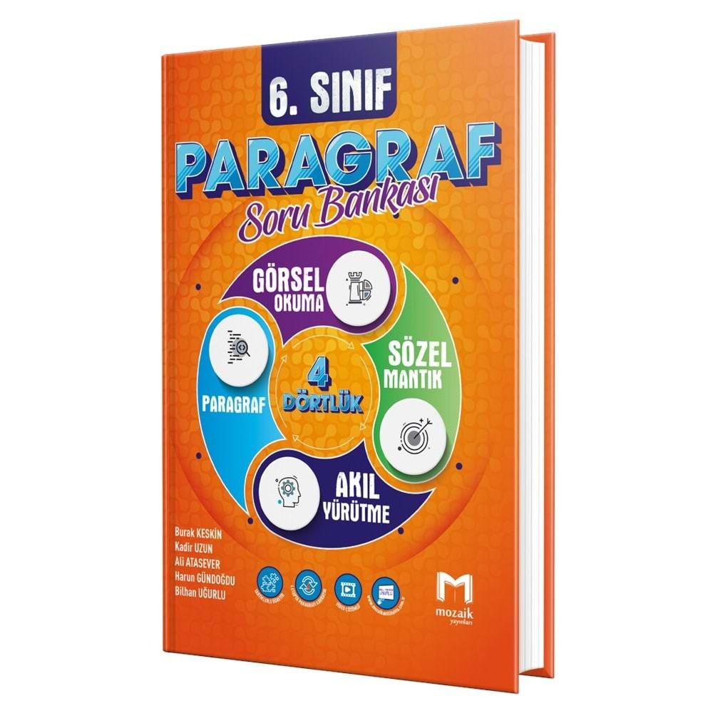 Mozaik 6 Sınıf Paragraf Soru Bankası
