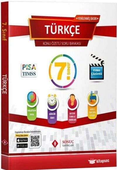 Sonuç 7 Sınıf Türkçe Konu Özetli Soru Bankası