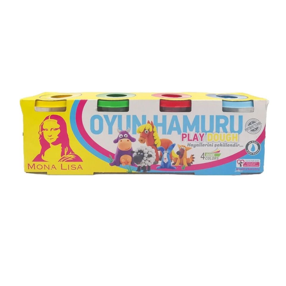 MONALİSA P D 4 LÜ Oyun Hamuru