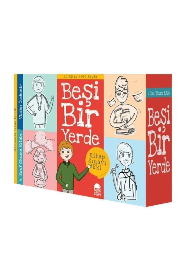 Beşi Bir Yerde 4. Sınıflar Için Okuma Seti (10 Kitap)