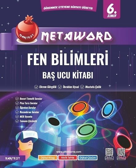 Nartest 6 Sınıf Metaword Fen Bilimleri Soru Bankası