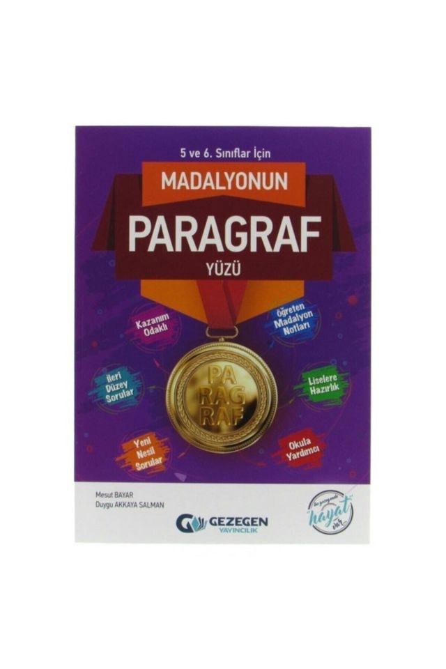 5. ve 6. Sınıf Paragraf ve Mantık Madalyonun Yüzü