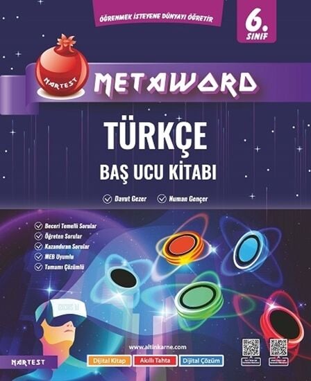 Nartest 6 Sınıf Metaword Türkçe Soru Bankası