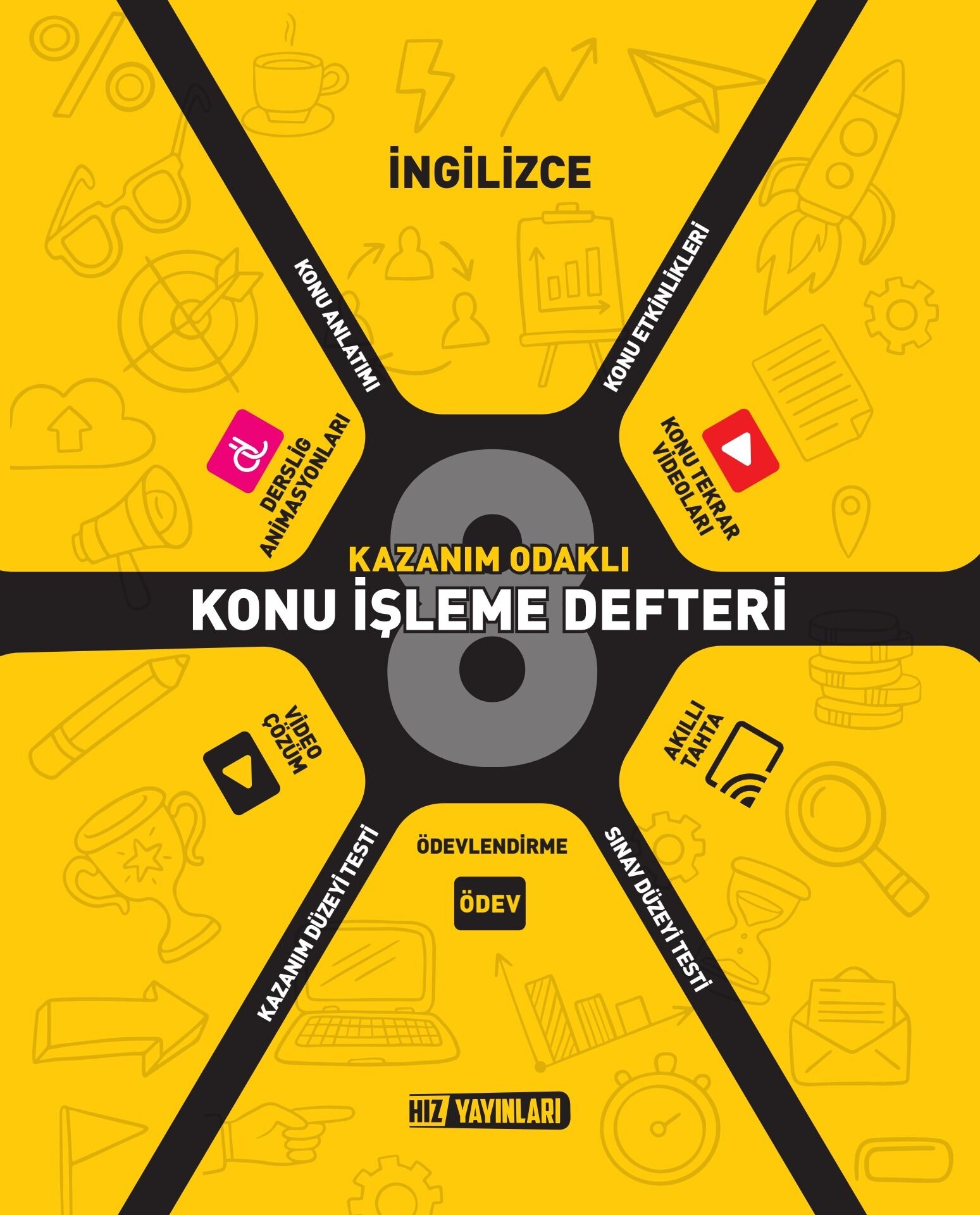 Hız 8. Sınıf İngilizce Etkinlik Defteri 2024