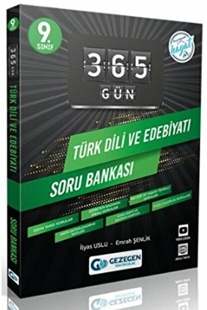 9. Sınıf 365 Gün Türk Dili ve Edebiyatı Soru Bankası / Gezegen Yayıncılık / 9786257466417