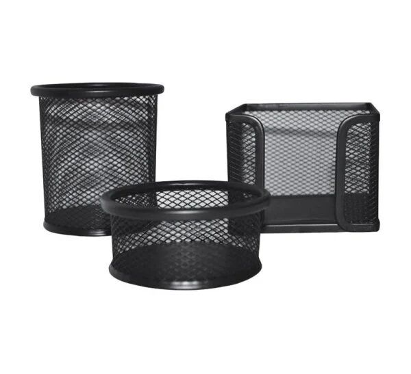 SÜDOR MASAÜSTÜ METAL 3 LÜ SET KALEMLİK