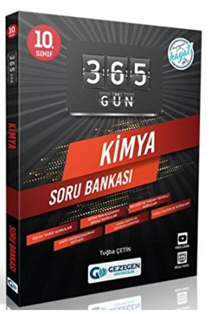 10. Sınıf 365 Gün Kimya Soru Bankası / Tuğba Çetin / Gezegen Yayıncılık / 9786257466516