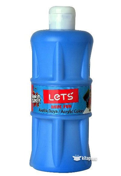 Lets Parmak Boyası 500 Ml. Karışık Renkler