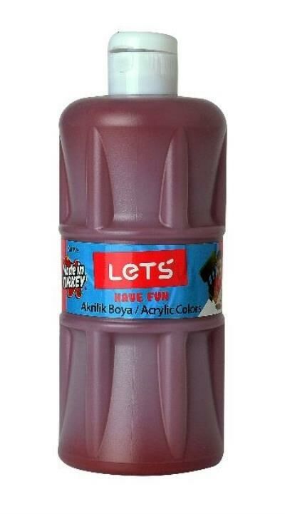Lets Parmak Boyası 500 Ml. Karışık Renkler