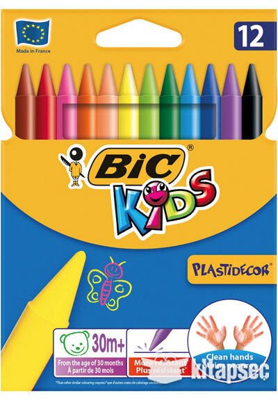 Bic Plastidecor Mum boya 12 Li